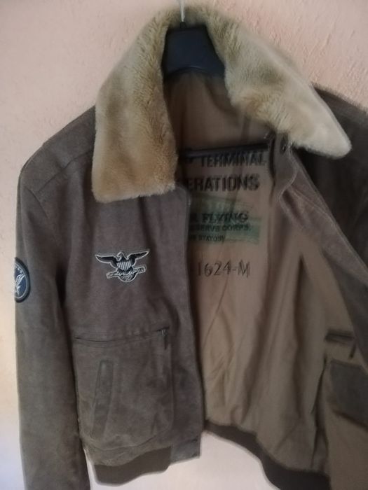 Geacă Aviator piele naturala Xl La Frog bărbați