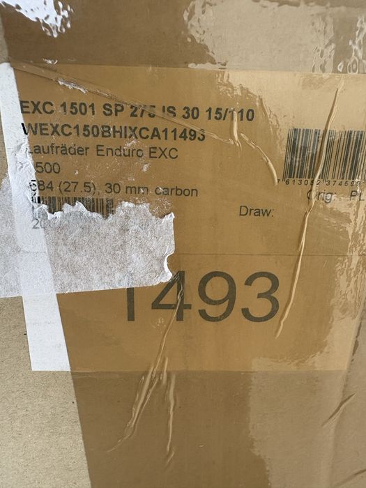 DT Swiss EXC 1501 Spine 30 карбонова капла