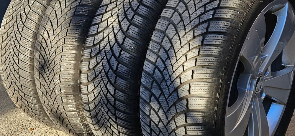 Jante Skoda Superb Octavia IV facelift echip iarna 215 55 17 DOT 2024