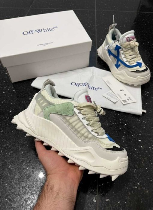 Adidasi OFF White Odsy 1000 Alb - PREMIUM