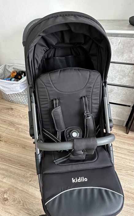 Коляска Kidilo black