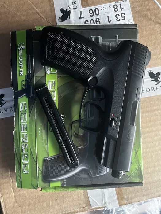 Vand airsoft pistol combat zone cop sk CO2