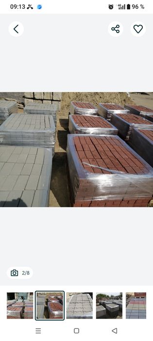 Брусчатка вмбропресрванная