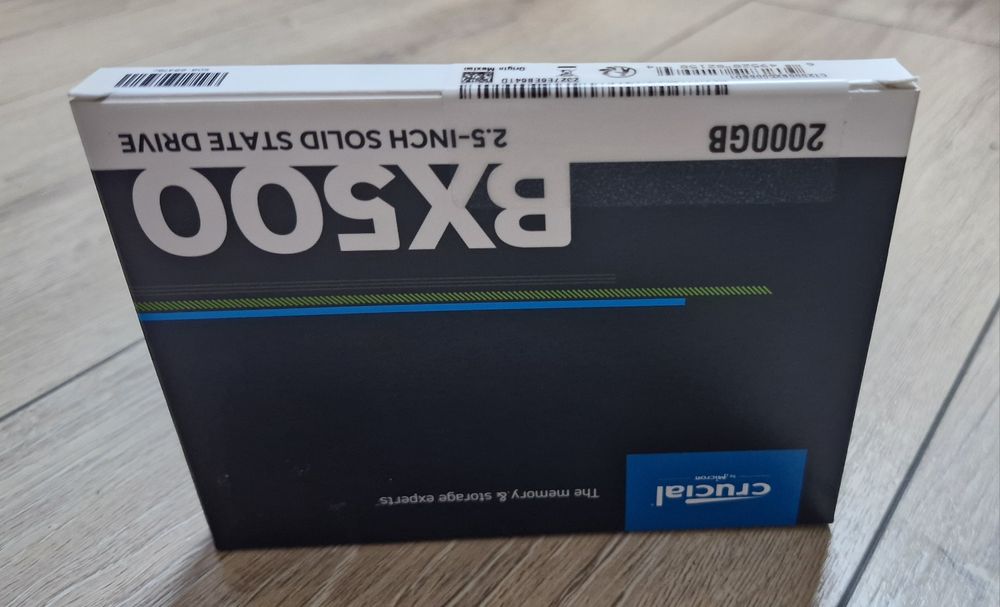 Памет SSD 2TB, Crucial BX500, SATA 6Gb/s