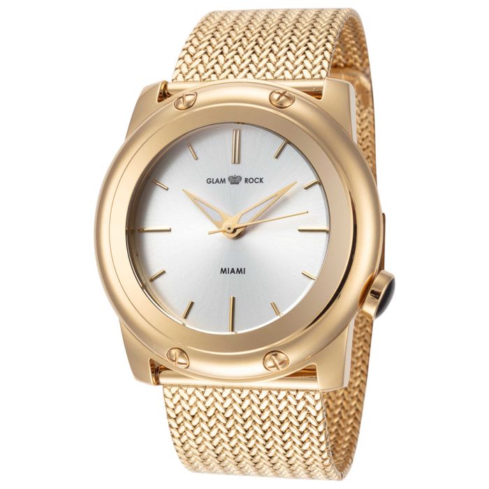 GLAM ROCK Miami Дамски Часовник Нов
