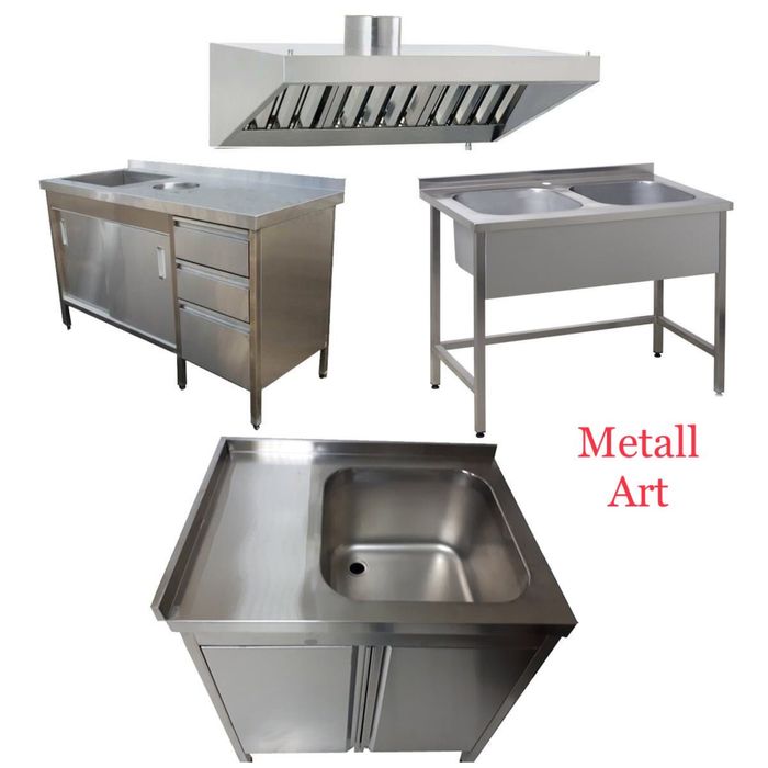 Мебель из нержавеющей стали от Metall Art