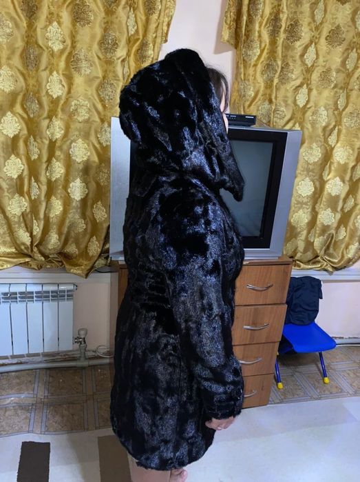 Дубленка почти новая