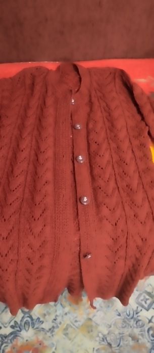 Продам кардиган ручная вязка