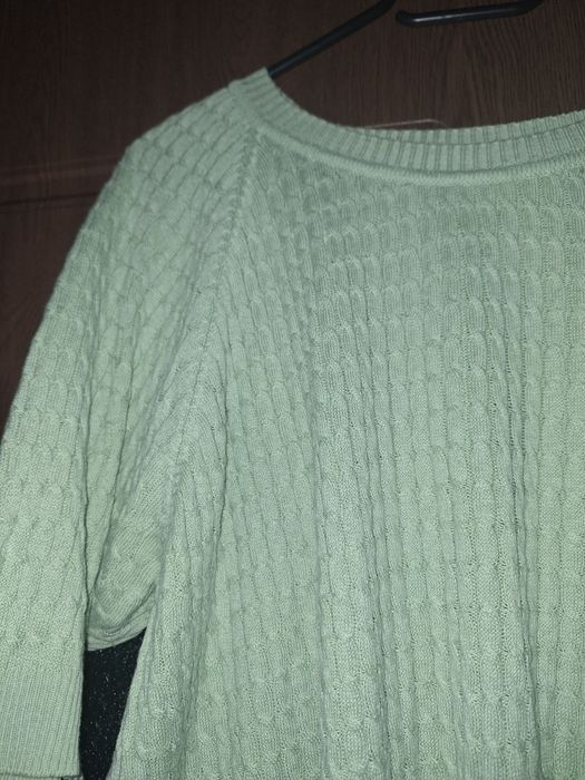 Bluza dama verde,marime mare 54,56