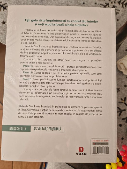 Vindecarea copilului interior. Ghid practic pentru o mai mare incredere in sine, Stefanie Stahl