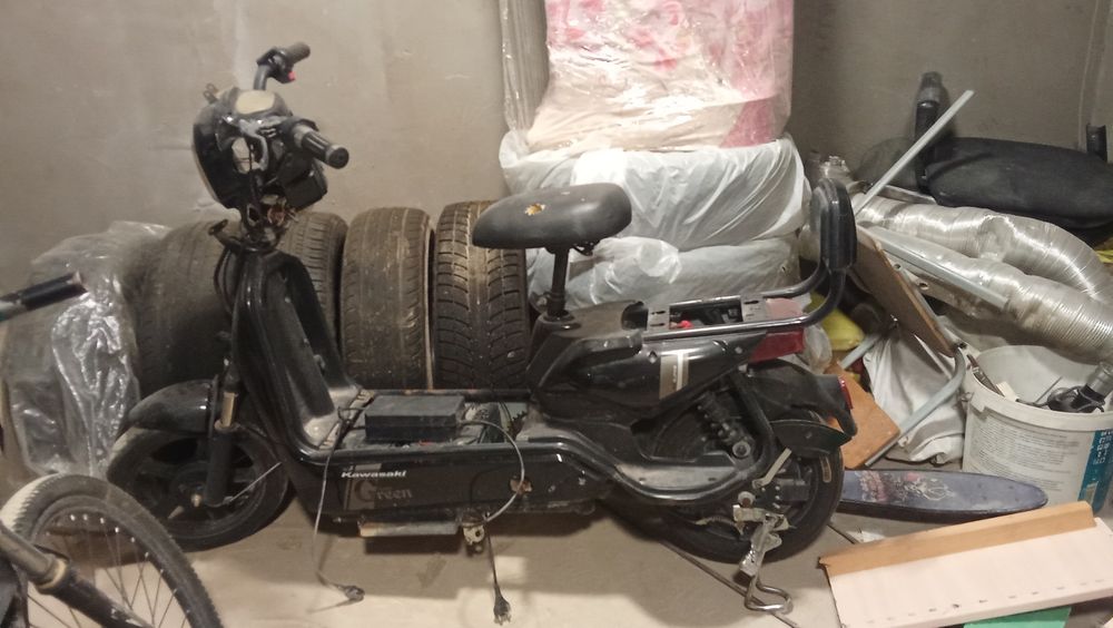 Скутер электро green travel