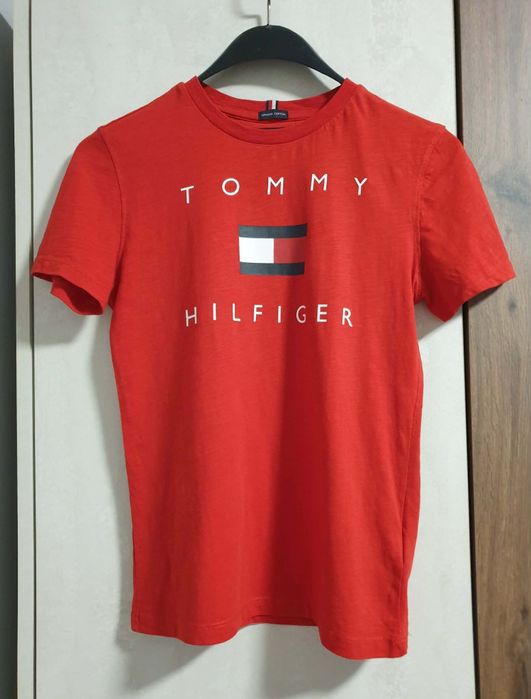 Тениска памучна оригинална.  Като нова.  TOMMY HILFIGER