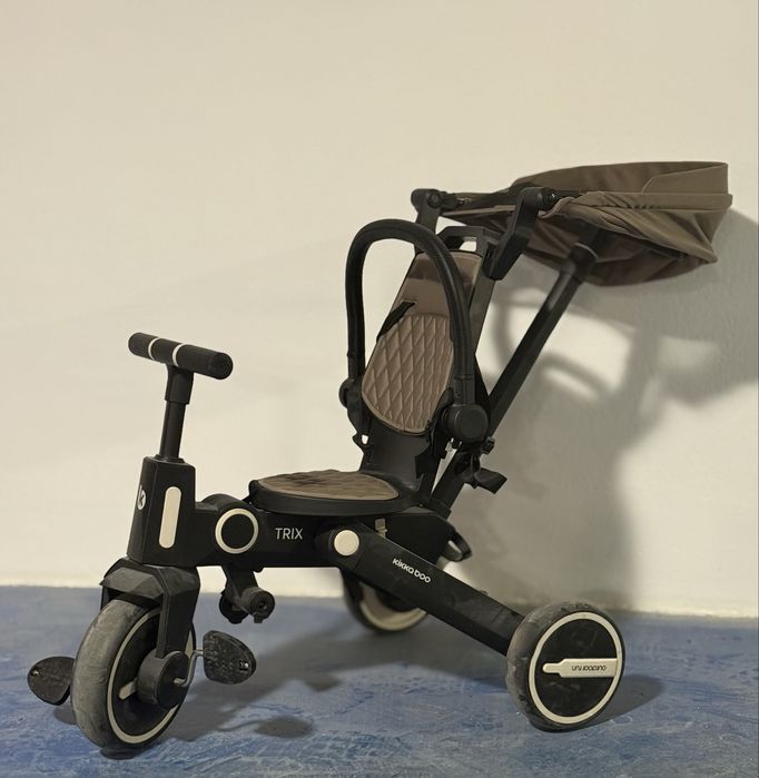 Триколка с дръжка Kikka Boo, 7 в 1, Trix Beige