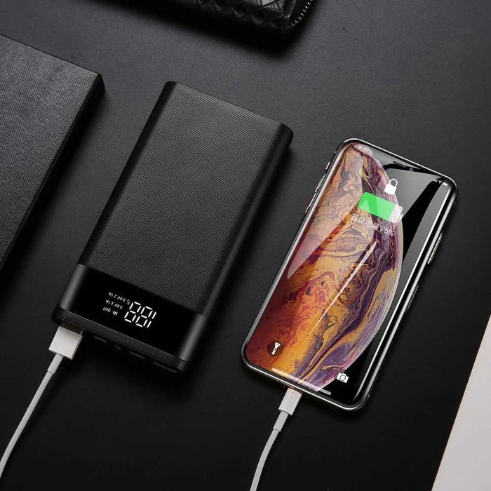 DPLUS S6 20000mAh Външна Батерия Power Bank Реален Капацитет Дисплей