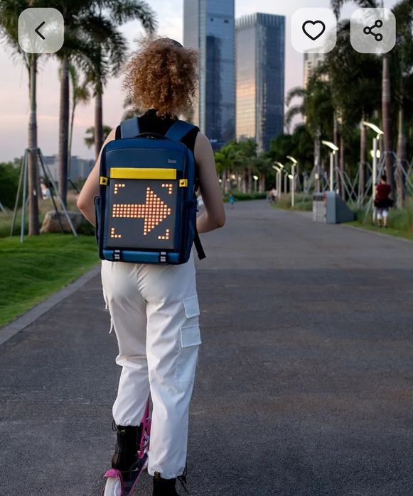Рюкзак с LED экраном