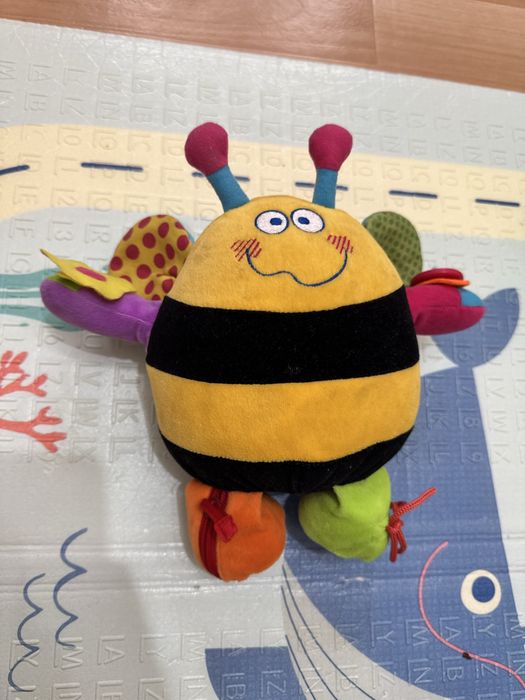 Корзина развивающие игрушки