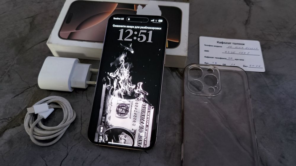 iPhone 16 Pro Max 256GB 100%