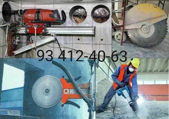 Резка бетон Алмазная бурения отбойные молоток