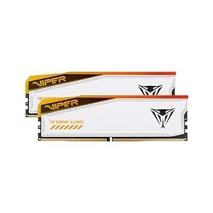 Patriot Viper Elite 5 TUF Gaming RGB DDR5 RAM 32GB (2X16GB) 6600MT/s CL34 UDIMM