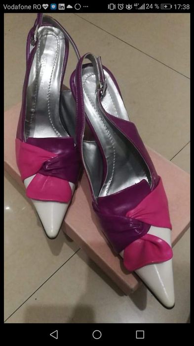Pantof sanda elegant, mărime 37, 37,5, 38 (nou)
