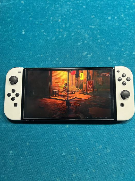 Nintendo switch oled 512 gb + 77 игр, прошитая ultraNX