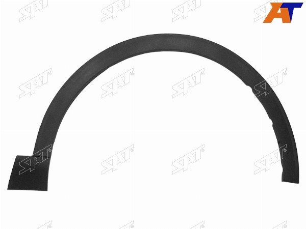 Молдинг арки крыла  правый передний Haval F7