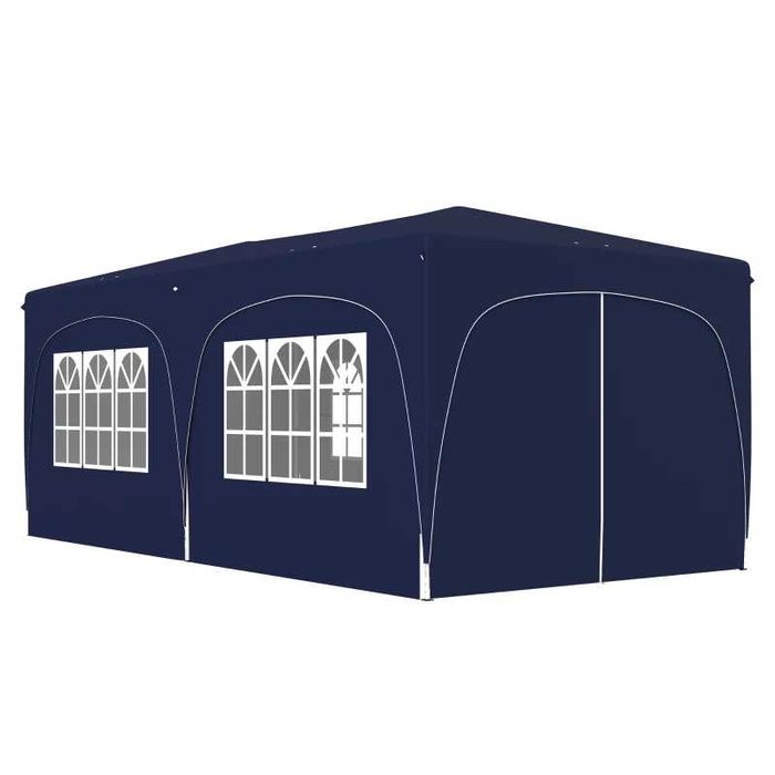 Сгъваем беседка Outsunny 3 x 6 м със странични стени, UPF50+