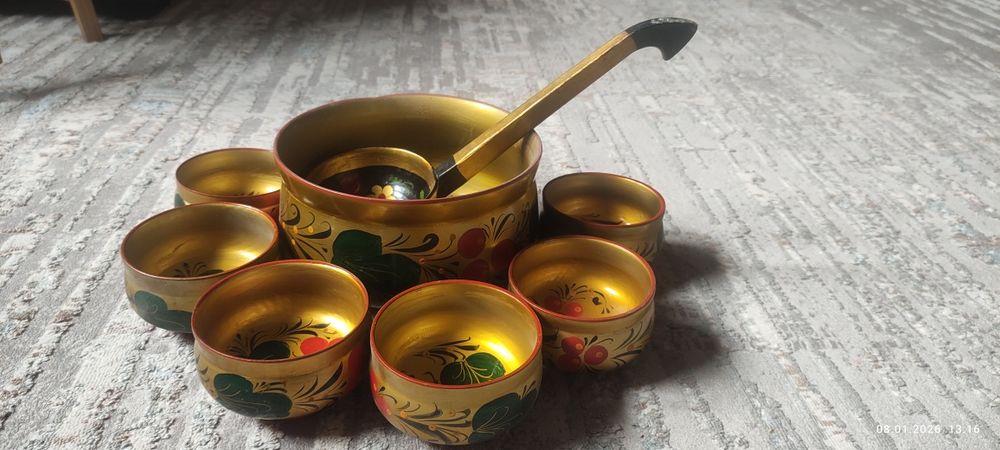 Деревянная посуда.