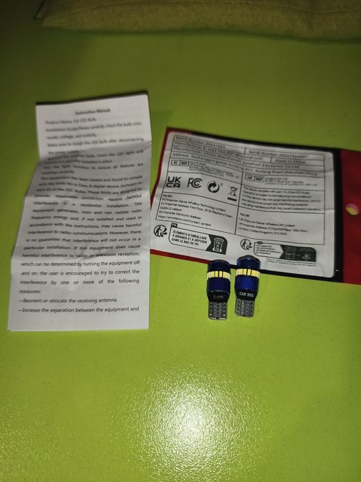 5W5 Led крушки с canbus