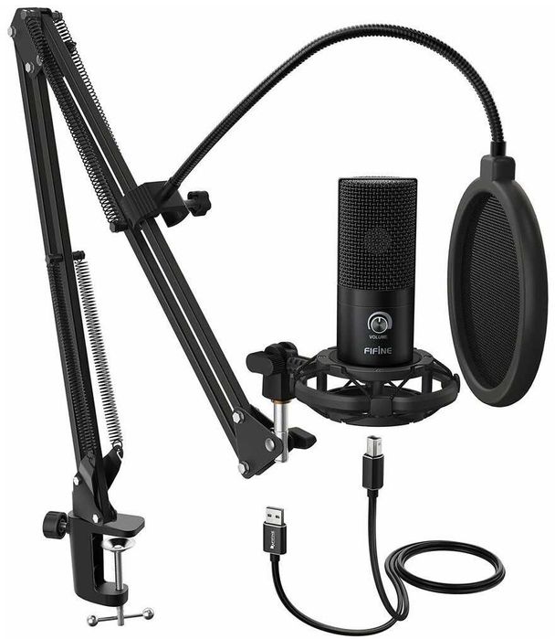 Микрофон Fifine T669 - Студия у вас дома (Практически девственник!)