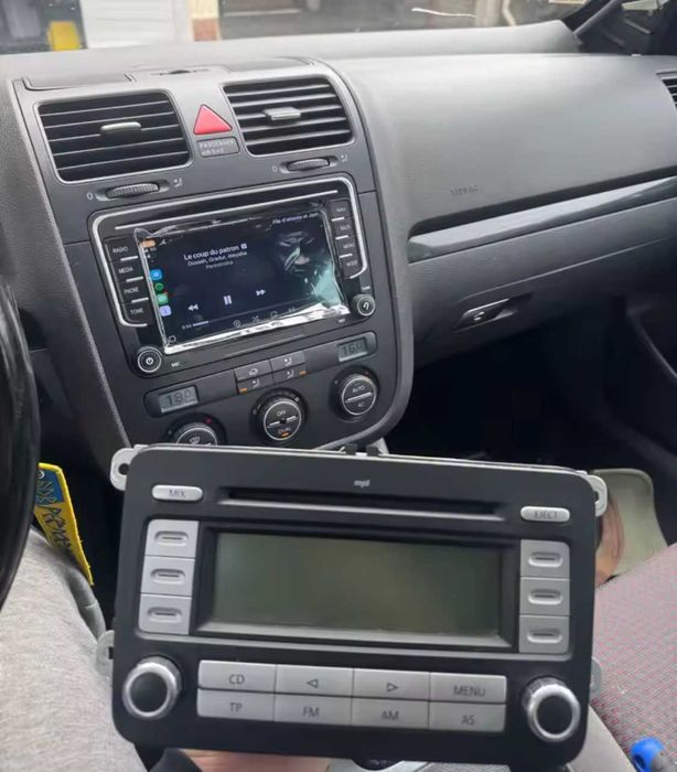 Navigație Android CarPlay VW Golf 5, Jetta 5 2004-2009