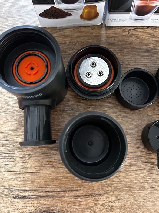 Wacaco Nanopresso + NS Adapter за Nespresso капсули – като нова