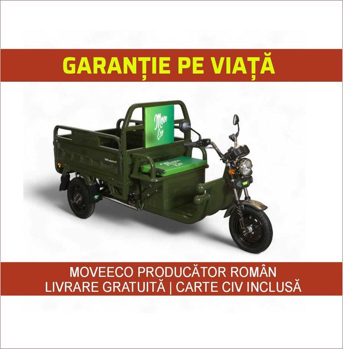 Triciclu omologat direct de la producator/ MoveEco/ rate fara dobanda