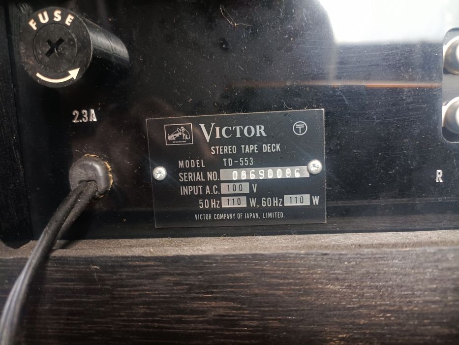 Магнитофон JVC катушечный