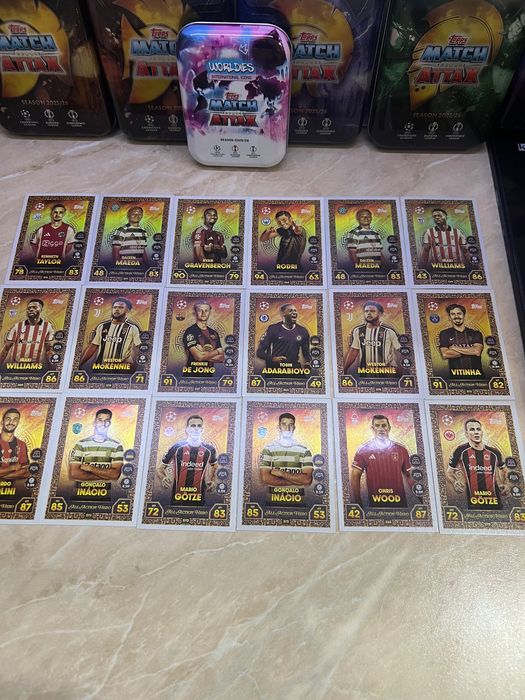Футболни карти мач аттак Match attax 25/26