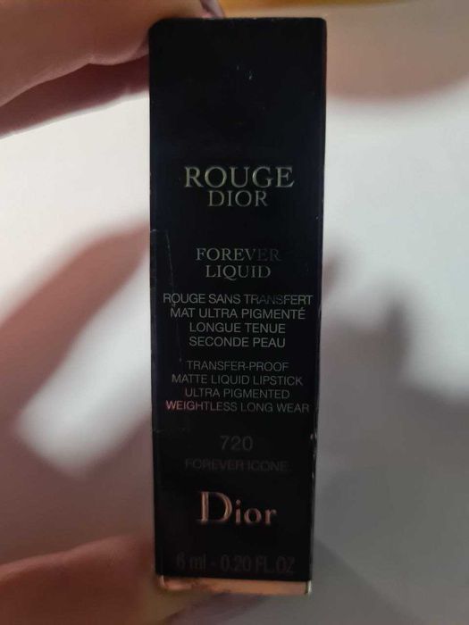 Dior Rouge Forever Liquid Lipstick / Червило (мат) 720 Forever Icone