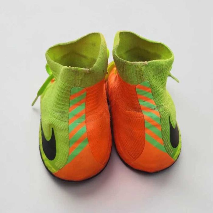 Ghete Nike Hypervenom Phantom 3 DF AG Pro'Electric Green Hyper Orange