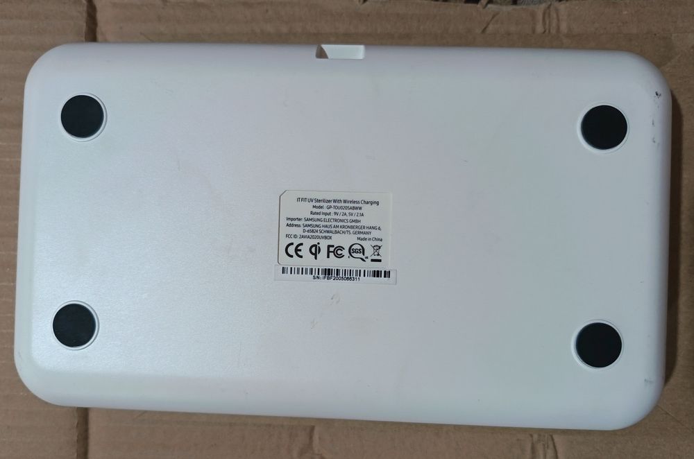 Sterilizator UV Samsung cu Încărcare Wireless Qi (ITFIT)