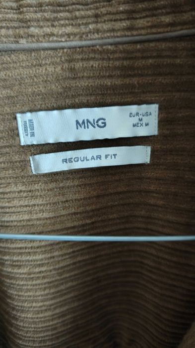 Jacheta MNG geaca corduroy - catifea reiata maro - Marime M