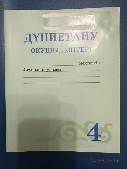Жұмыс дәптерлері және кітаптар