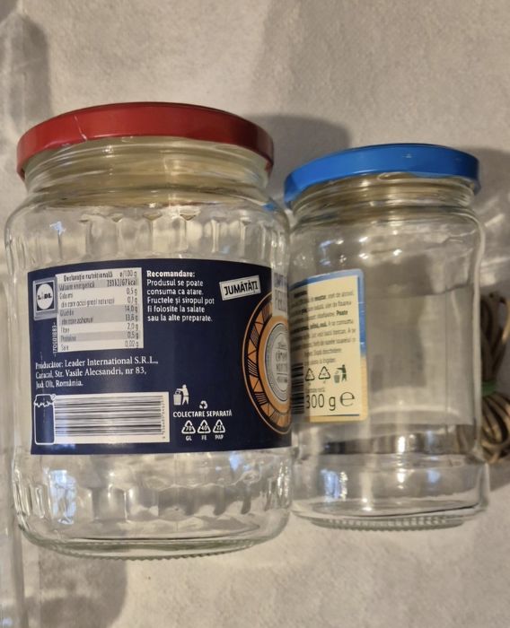 Borcane 720, si 400 gr curate
