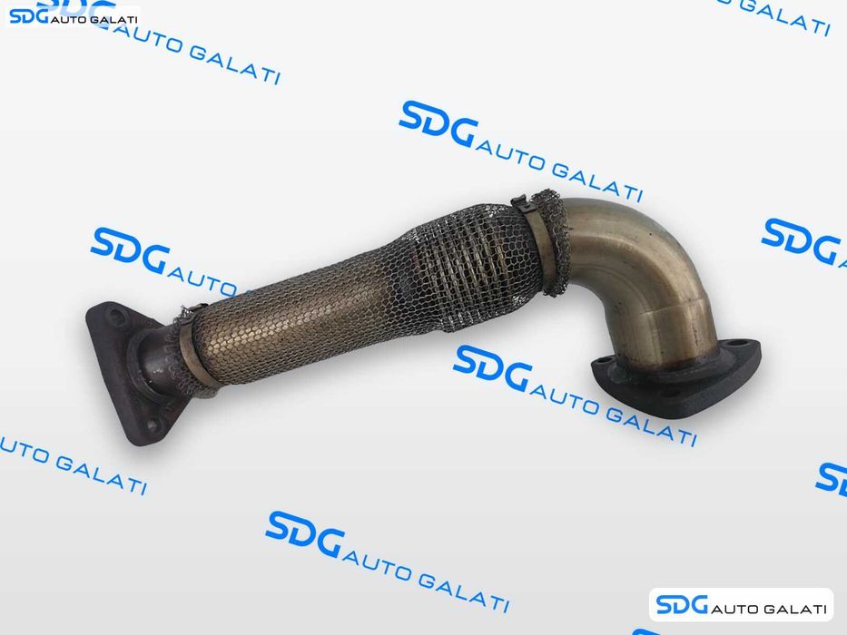 Compensator Racord Flexibil Galerie Teava Conducta Evacuare Dreapta Volkswagen Touareg 7L 3.0 TDI BKS BUN CASA CASB 2004 - 2010 Cod 059131790L [N8320]