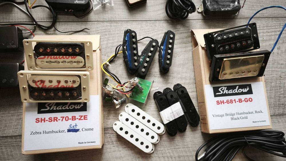 Pickup doze chitare electrice si electroacustice - Garantie
