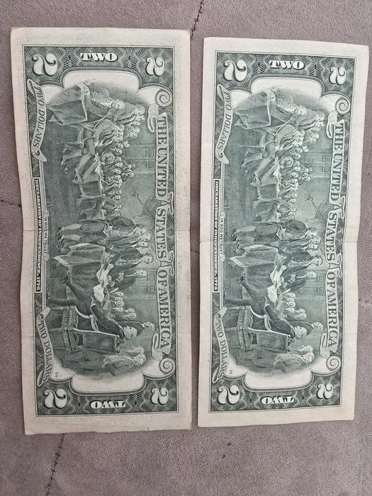 Bancnota 2 dolari Seria A ediția comemorativa 200 ani de la independen