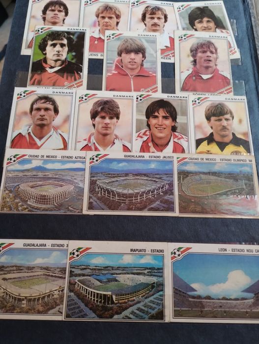 Abțibilduri cu fotbal ani 84,86,88