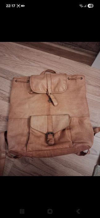 Rucsac din piele naturala