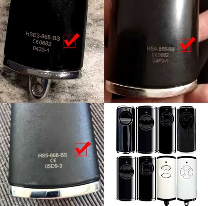 HORMANN BiSecur дистанционо управление HSE2, HSE4, HS5-868-BS