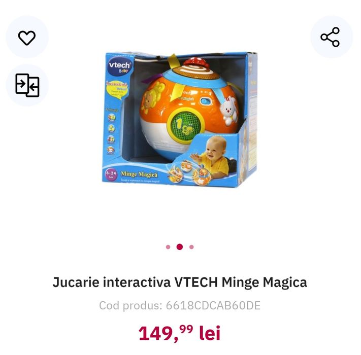Vand minge magica Vtech
