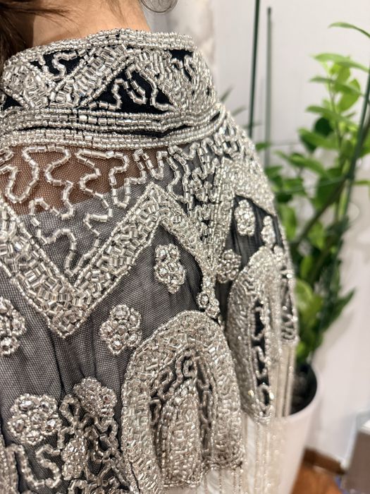 Кейп накидка из бисера