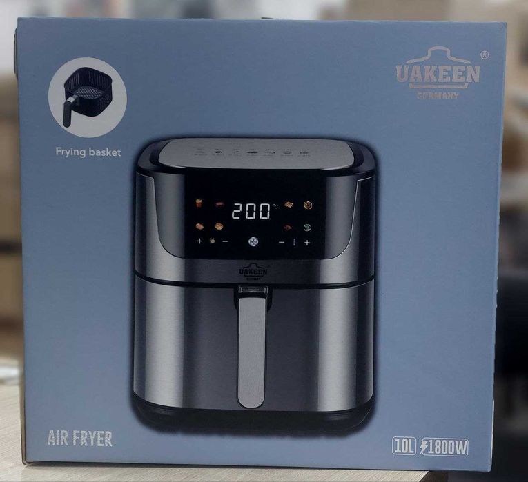 Аэрогриль Uakeen ZL-1703-10 лт,+ гарантия и доставка бесплатно!